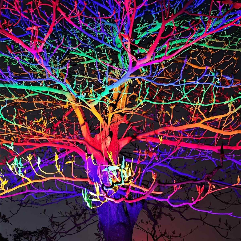 50W RGB zewnętrzny reflektor zmieniający kolor z pilotem zdalnego sterowania