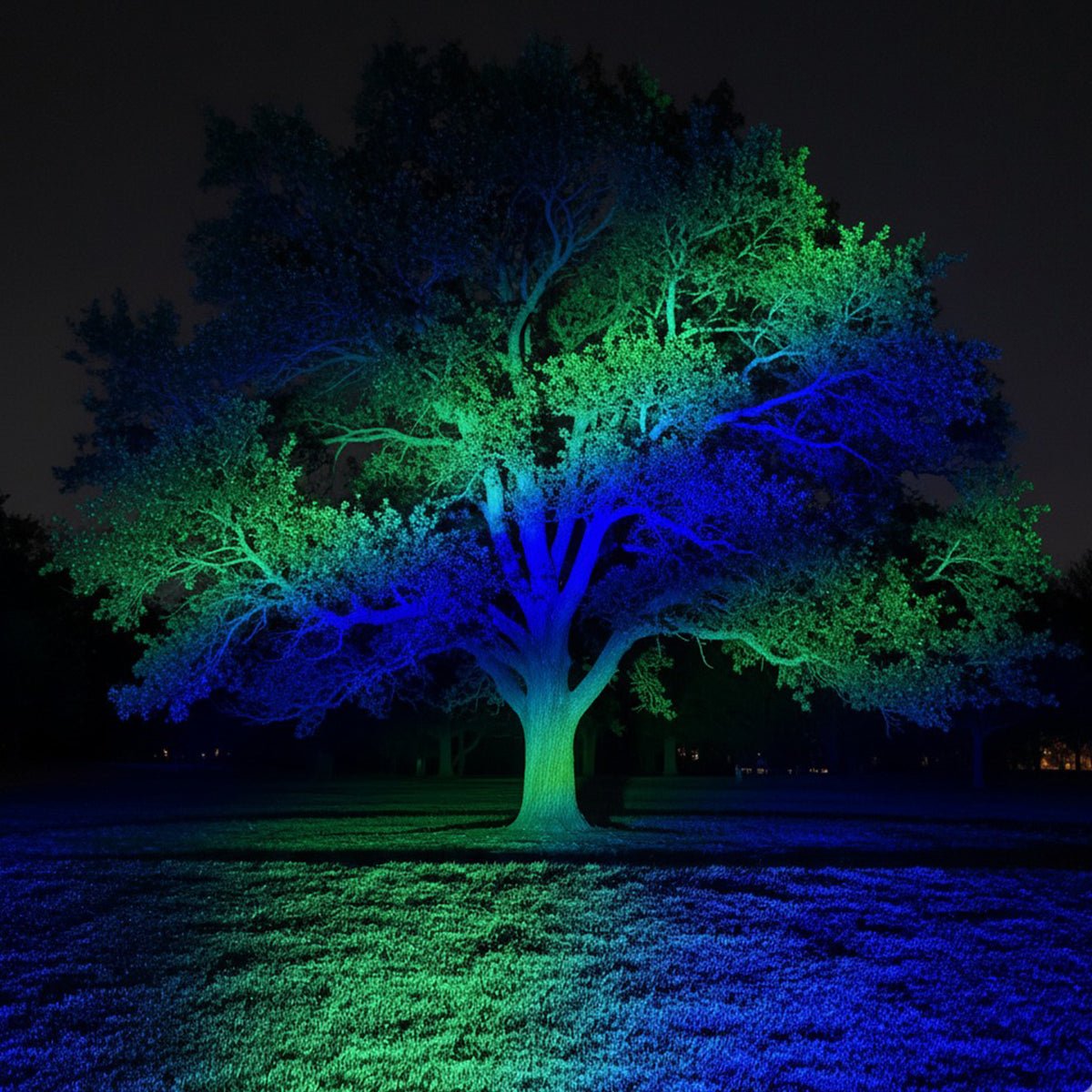 50W RGB zewnętrzny reflektor zmieniający kolor z pilotem zdalnego sterowania