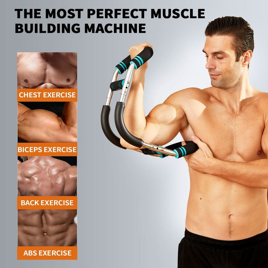 TwisterFlex Adjustable Bar With Forearms And Chest And Triceps