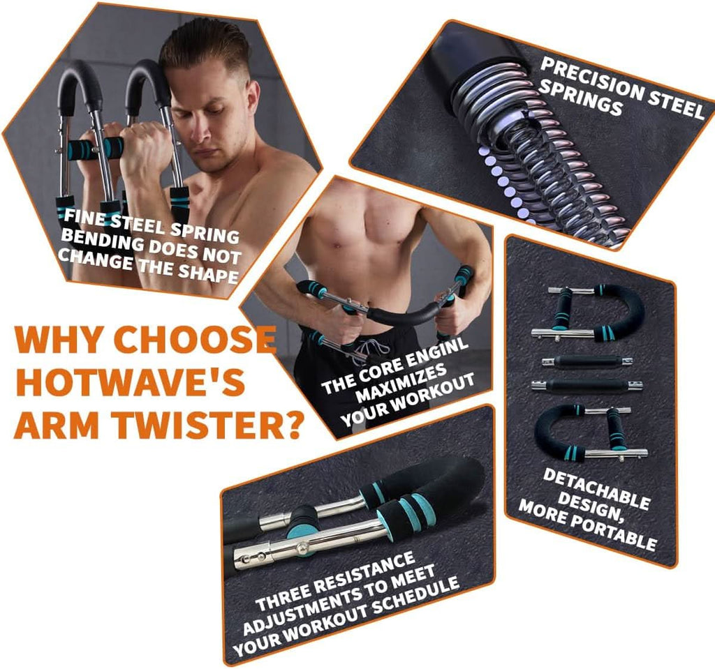 TwisterFlex Adjustable Bar With Forearms And Chest And Triceps