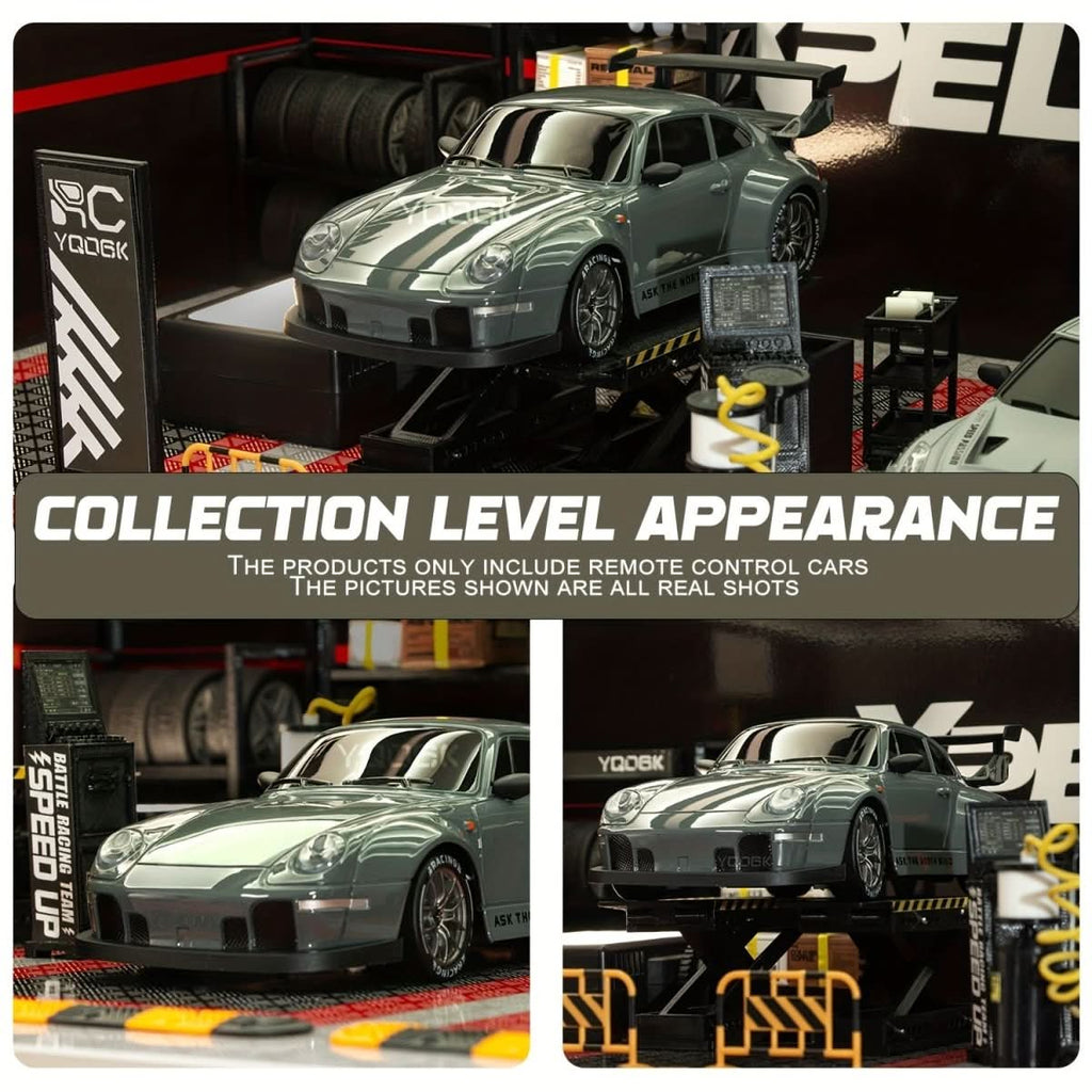 RACEREDGE 1:24 RC Drift Car 4WD Edycja z kołami LED