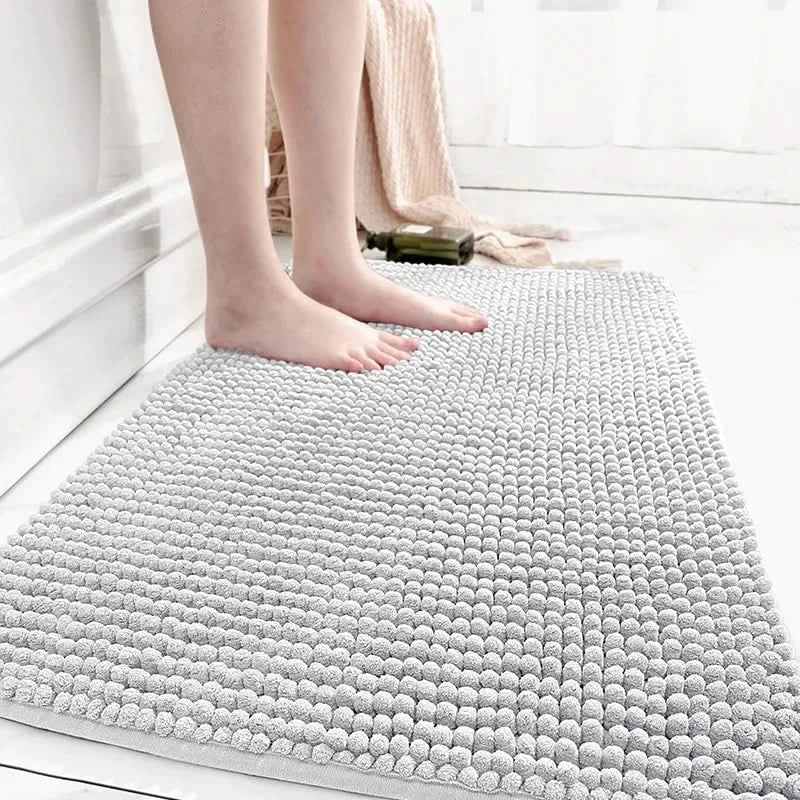 Ultrasoft Microfiber Bath Rug With Non-Slip Backing