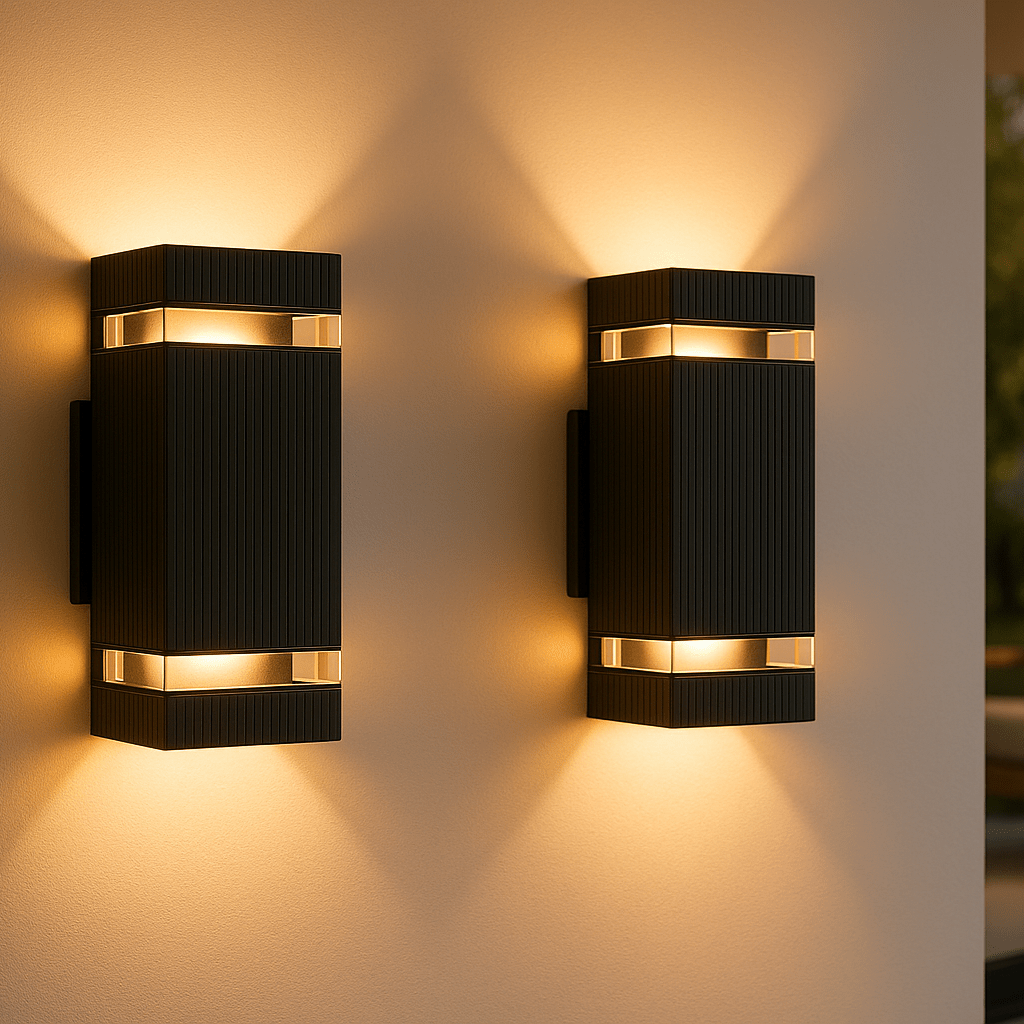 UPRAY IP65 Exterior Upward And Downward Lighting For Garden And Pathways