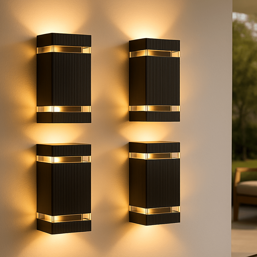 UPRAY IP65 Exterior Upward And Downward Lighting For Garden And Pathways