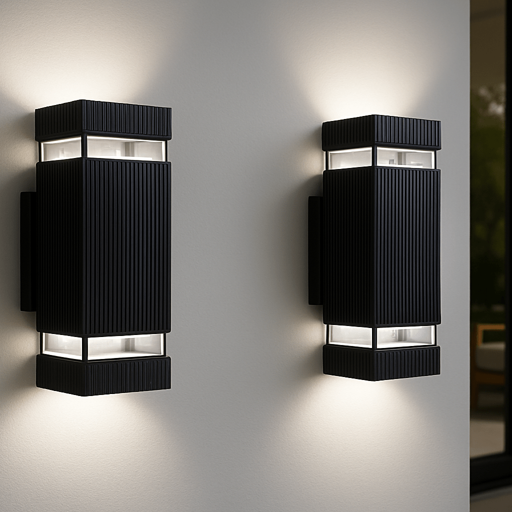 UPRAY IP65 Exterior Upward And Downward Lighting For Garden And Pathways