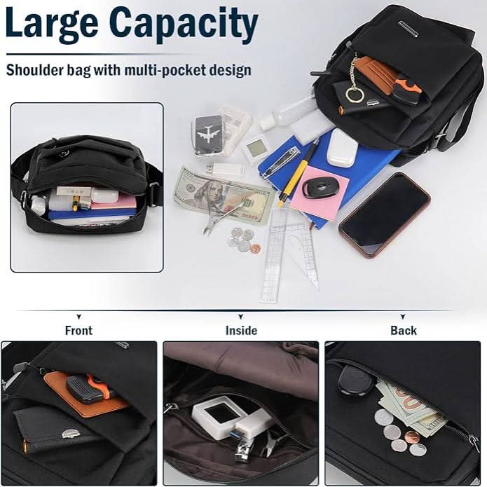 URBANGUARD Men's Waterproof Anti-Theft Shoulder Bag