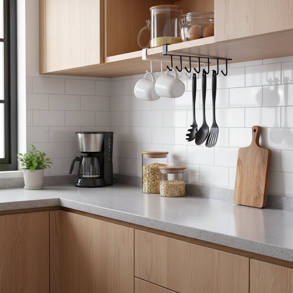 Utilirack Under-Cabinet Rail For Utensils And Pots