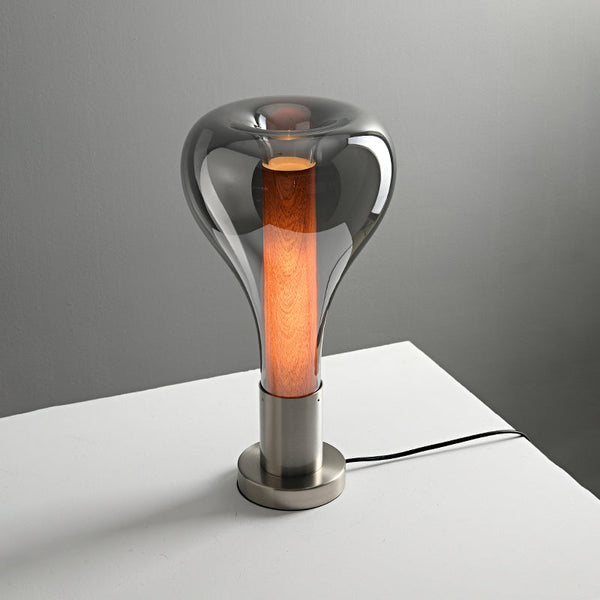 Viretta Ambient Glow Lava Flow Table Lamp Calming Art Design