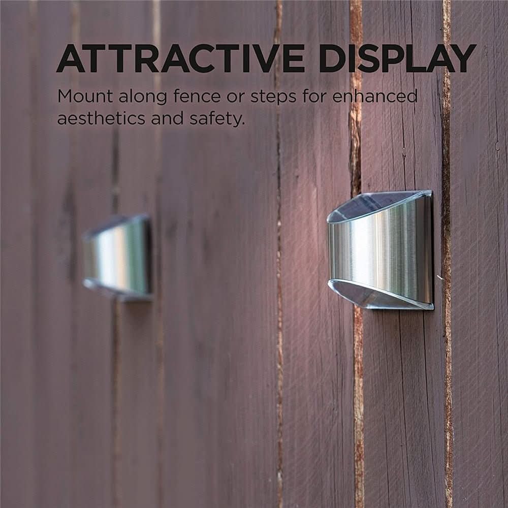 VANA Solar Powered Wireless LED Wall Lights For Outdoor Ambience