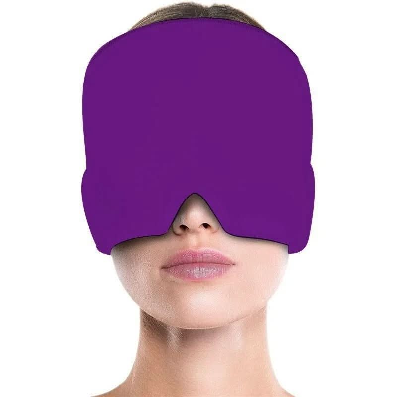 Maschera HeadEase per Emicrania e Mal di Testa con Terapia a Freddo e Caldo