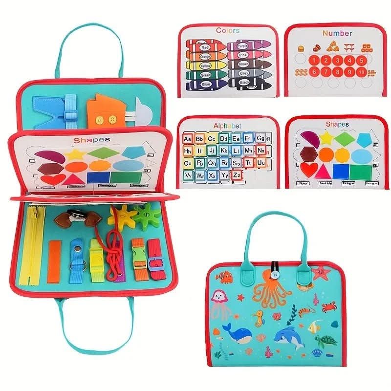 BrightTots Colors and Shapes Discovery Book for Little Explorers