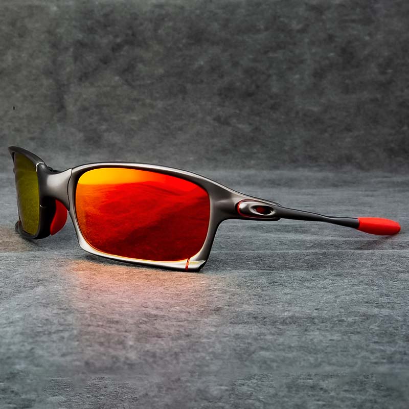 OutdoorPro polarizované sportovní sluneční brýle s obdélníkovým rámem pro aktivní dny