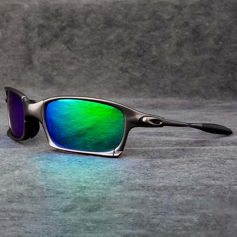 OutdoorPro polarizované sportovní sluneční brýle s obdélníkovým rámem pro aktivní dny