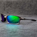 OutdoorPro polarizované sportovní sluneční brýle s obdélníkovým rámem pro aktivní dny