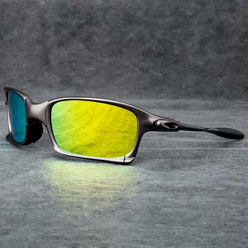 OutdoorPro polarizované sportovní sluneční brýle s obdélníkovým rámem pro aktivní dny