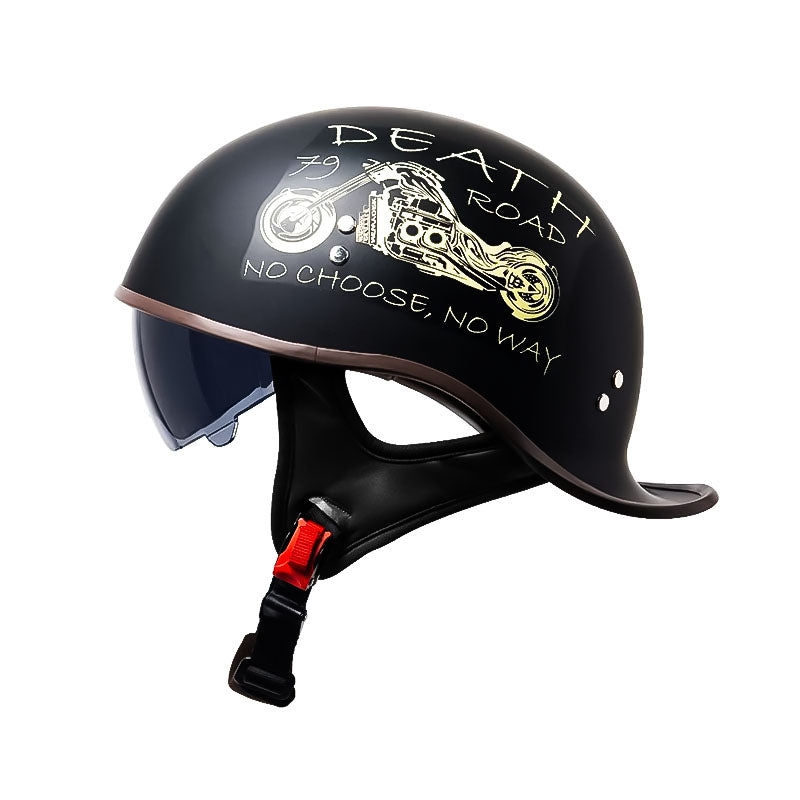 Retrostreet Helmet Visor For Half Helmet DOT Approved Accessory