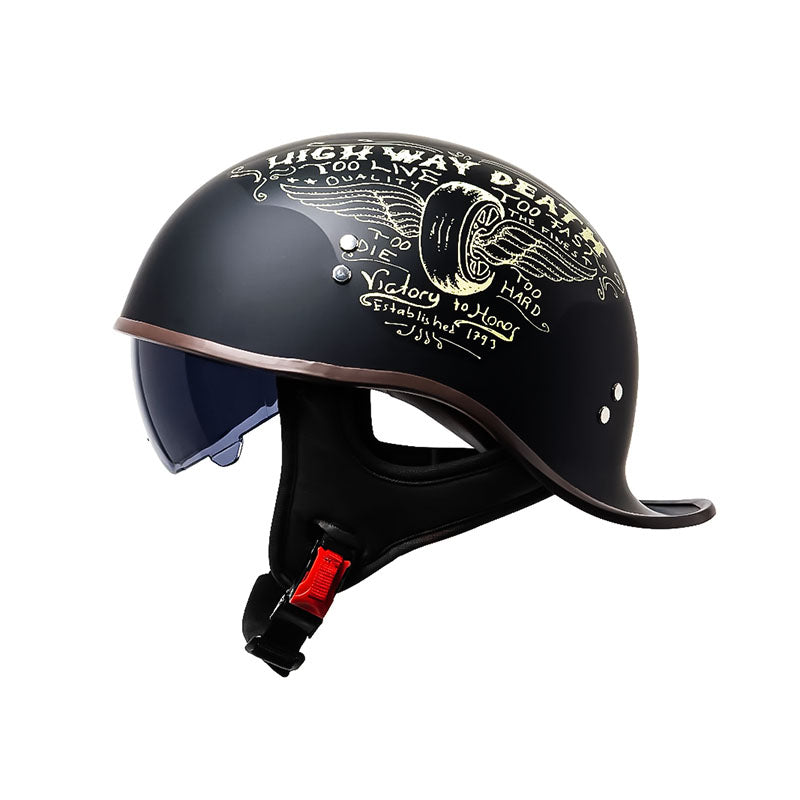 Retrostreet Helmet Visor For Half Helmet DOT Approved Accessory