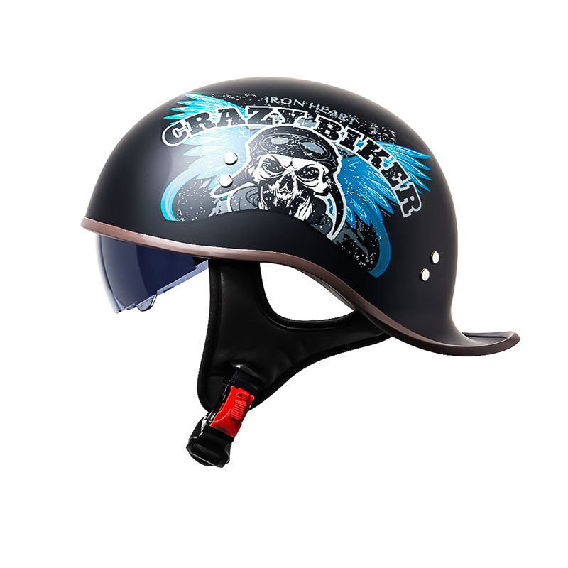Retrostreet Helmet Visor For Half Helmet DOT Approved Accessory