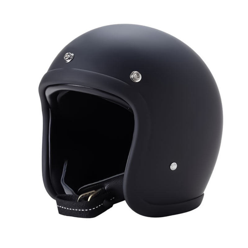Casco Moto Vintage con Design a Basso Profilo Certificato DOT ed ECE