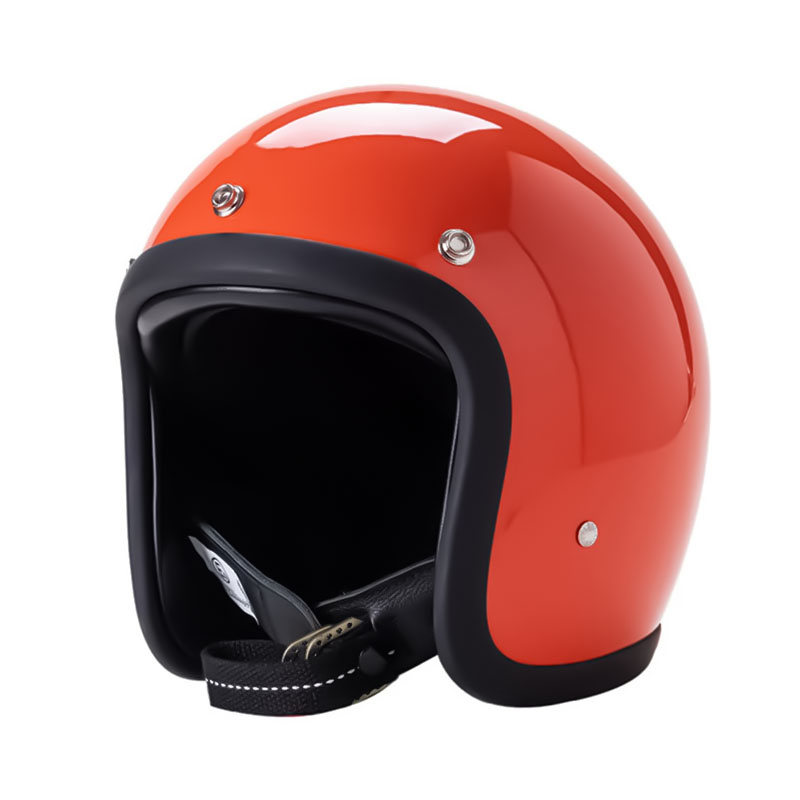 Casco Moto Vintage con Design a Basso Profilo Certificato DOT ed ECE