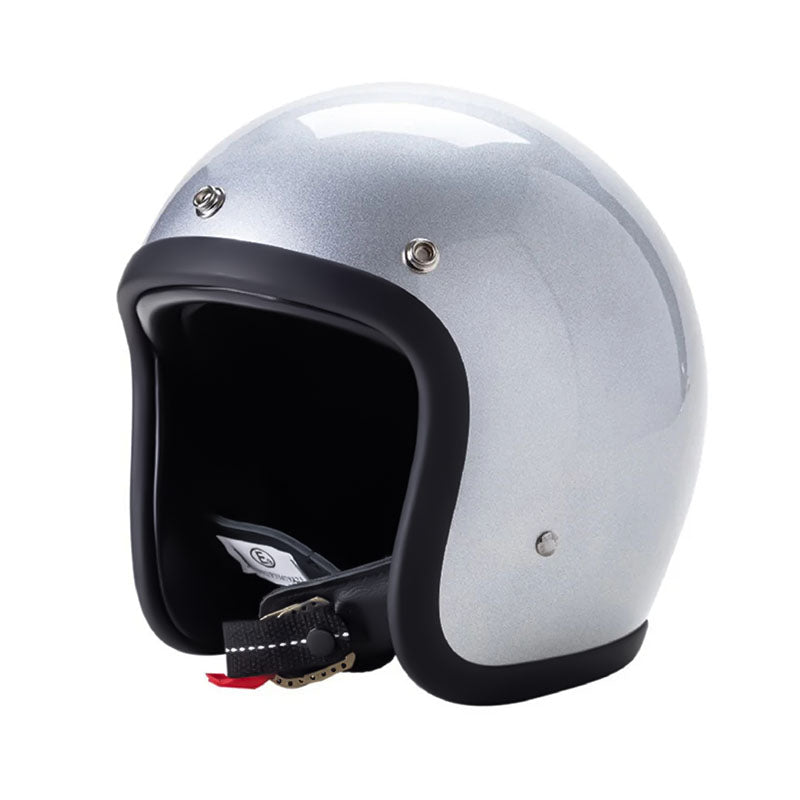 Casco Moto Vintage con Design a Basso Profilo Certificato DOT ed ECE