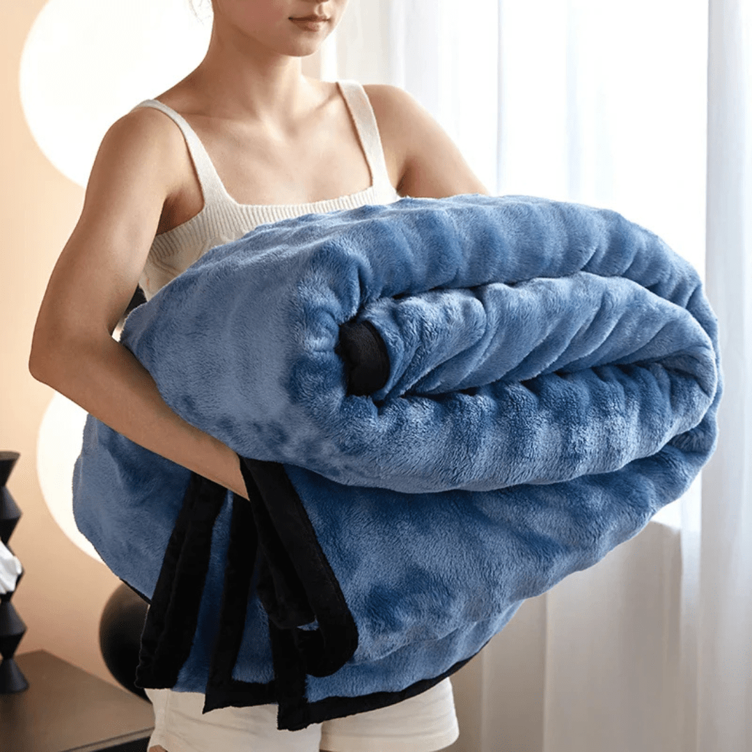 VELVETRA Cozy Fleece Blanket For Warmth And Softness
