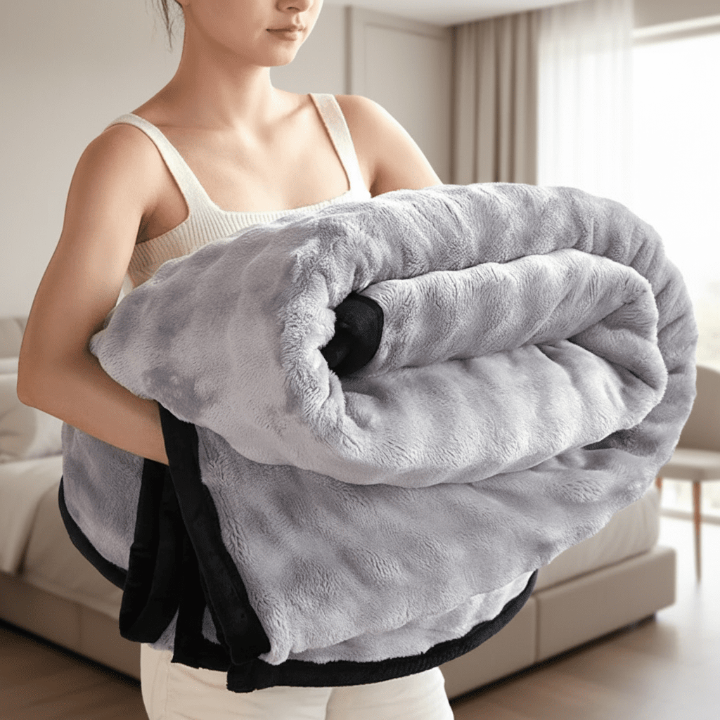 VELVETRA Cozy Fleece Blanket For Warmth And Softness