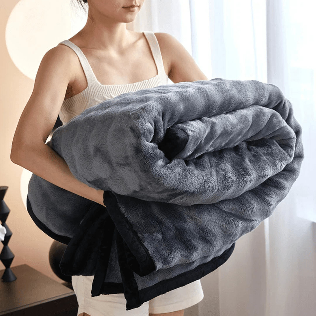VELVETRA Cozy Fleece Blanket For Warmth And Softness