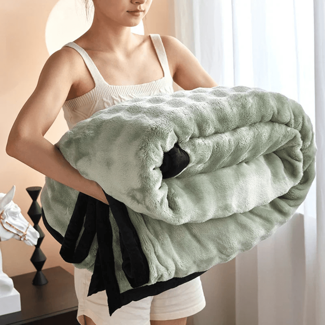 VELVETRA Cozy Fleece Blanket For Warmth And Softness