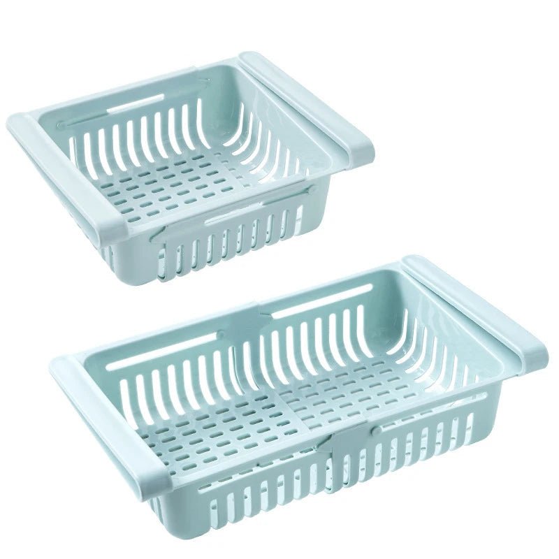 VENTIDRAW Expandable Under Shelf Refrigerator Drawer For Kitchen Storage