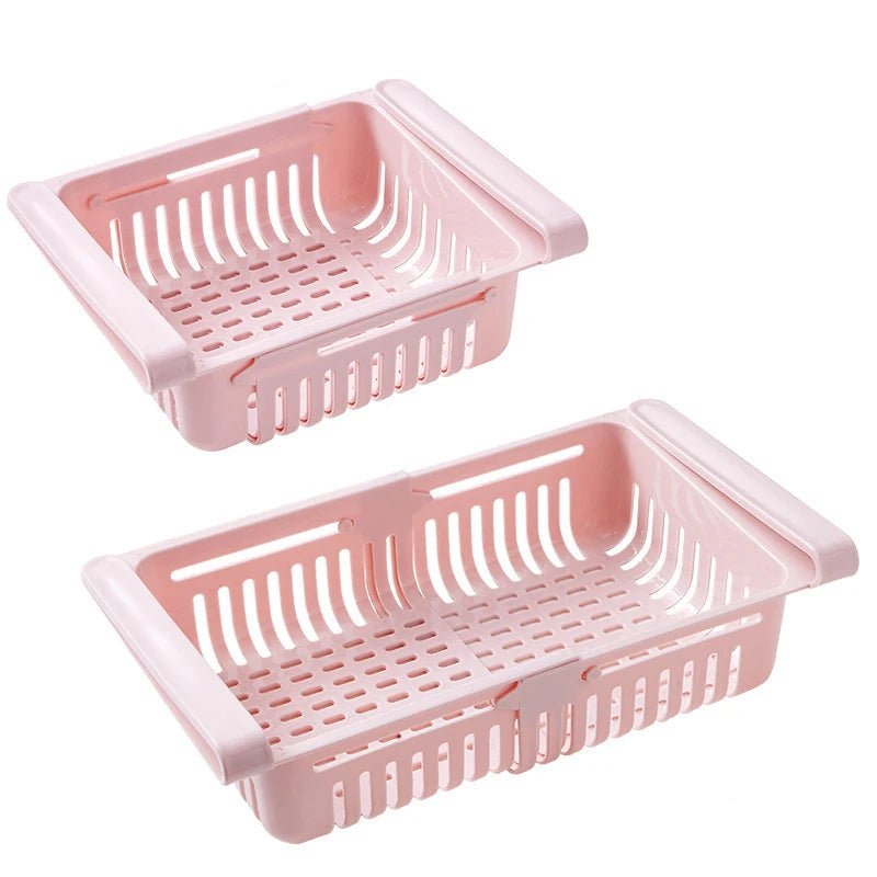 VENTIDRAW Expandable Under Shelf Refrigerator Drawer For Kitchen Storage
