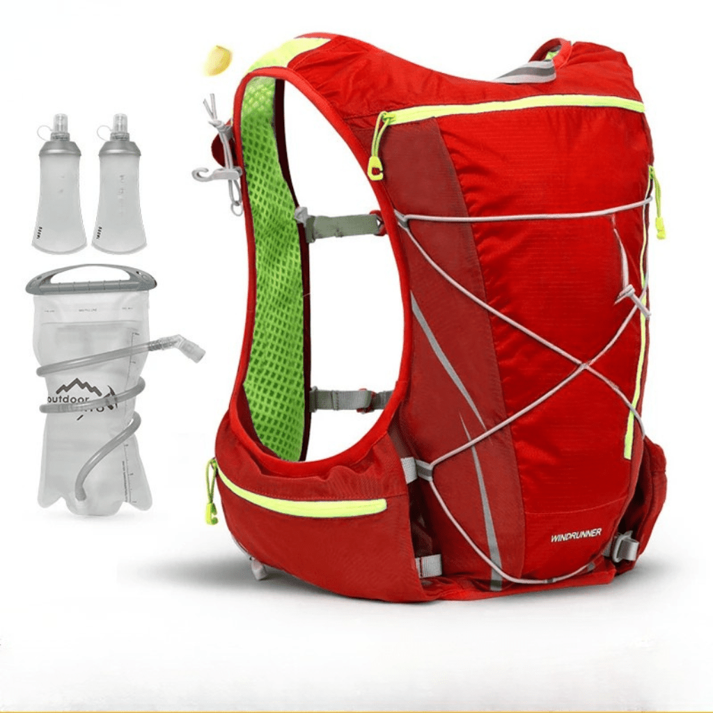Ventpack 8L Hydration Pack For Running Or Cycling 1.5L Bladder