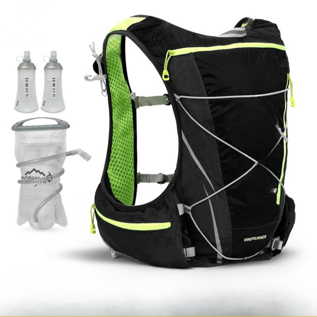 Ventpack 8L Hydration Pack For Running Or Cycling 1.5L Bladder