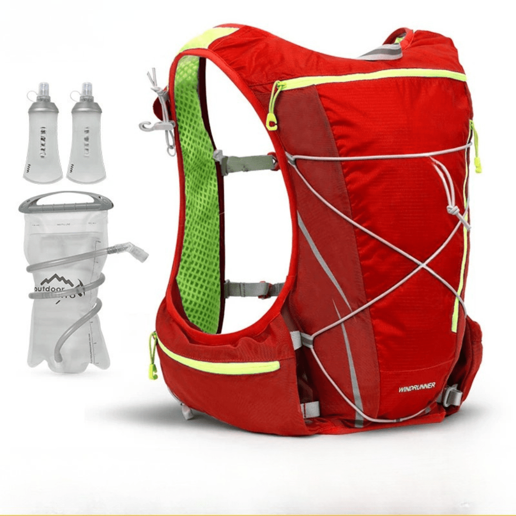Ventpack 8L Hydration Pack For Running Or Cycling 1.5L Bladder