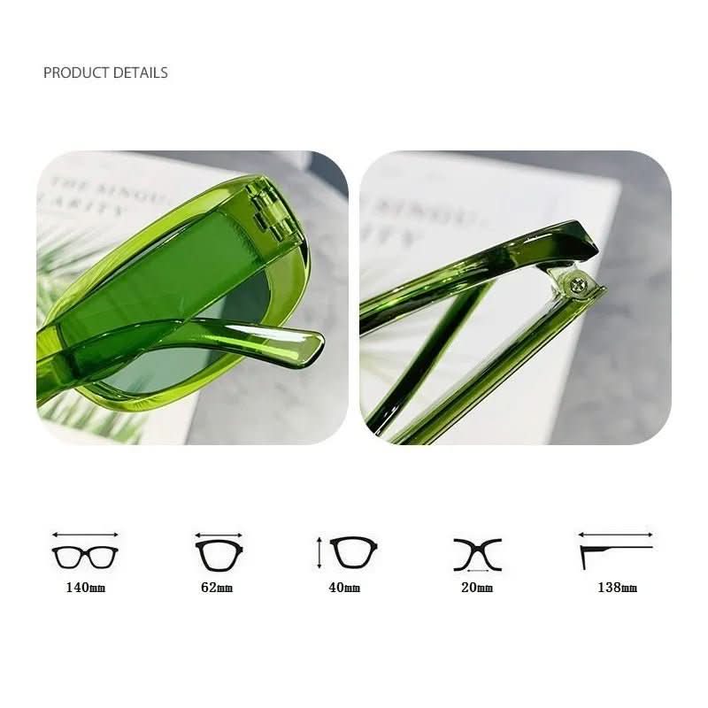 Vinta Shade Classic Rectangular Sunglasses For Women With UV Block