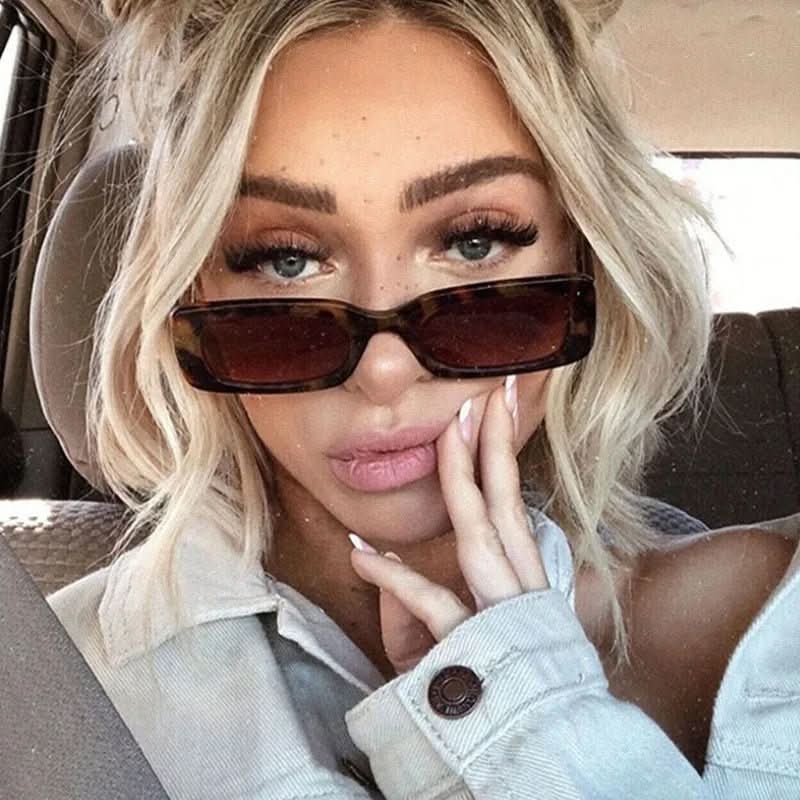 Vinta Shade Classic Rectangular Sunglasses For Women With UV Block