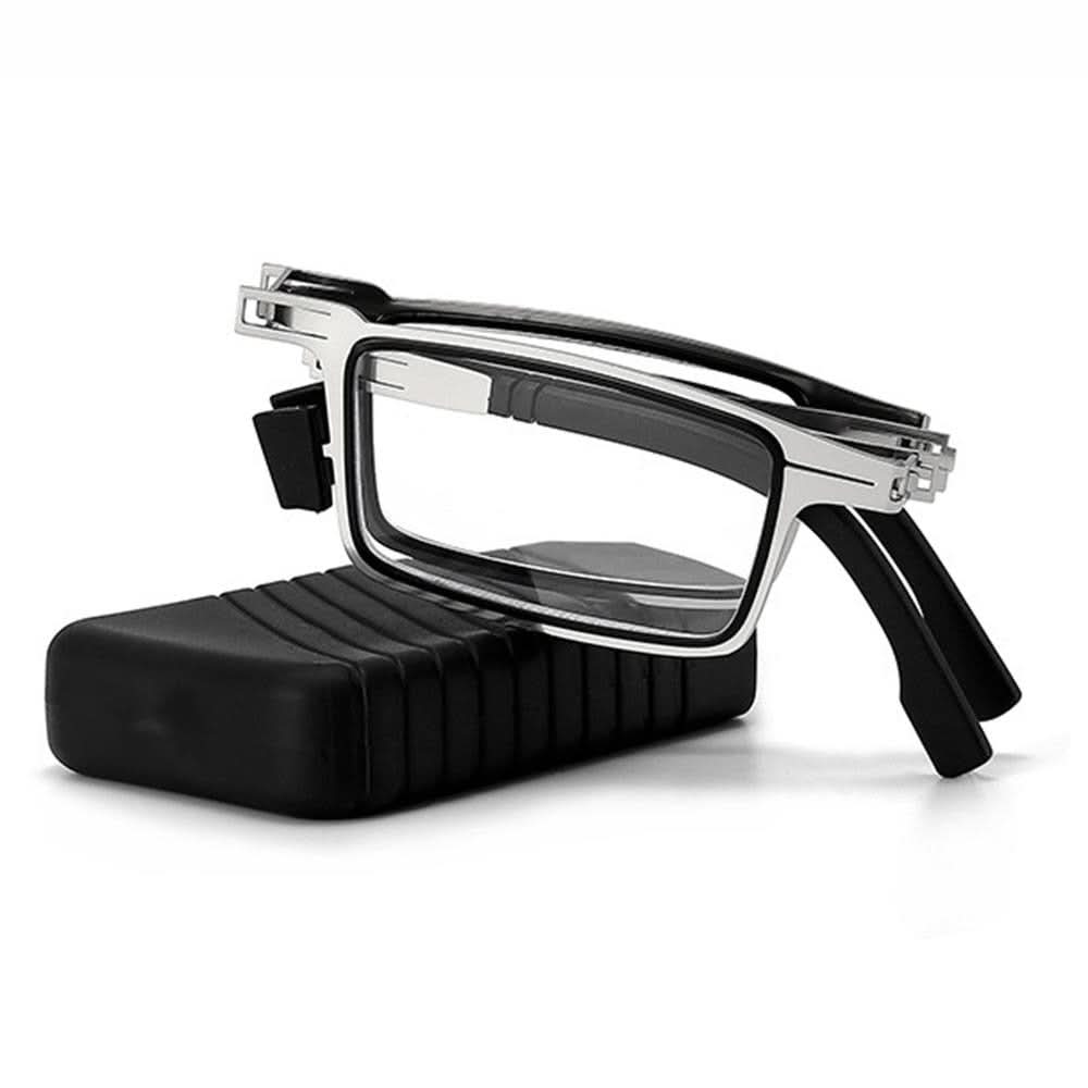 VisionFold Ultralight Foldable Reading Glasses With Scratch Resistant Lenses