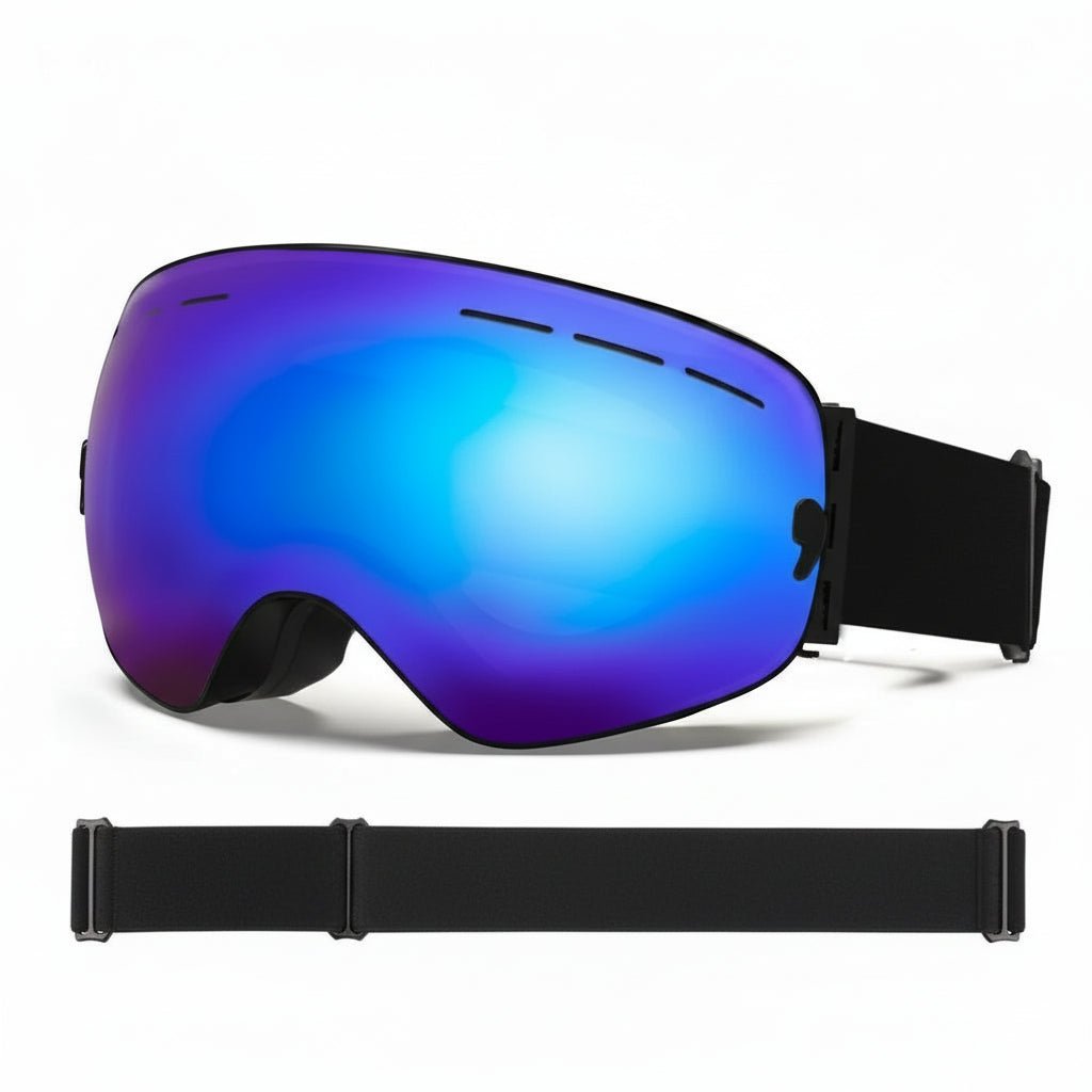 Vistaswitch Goggles For Skiing With Interchangeable Lenses And UV400 Anti Fog