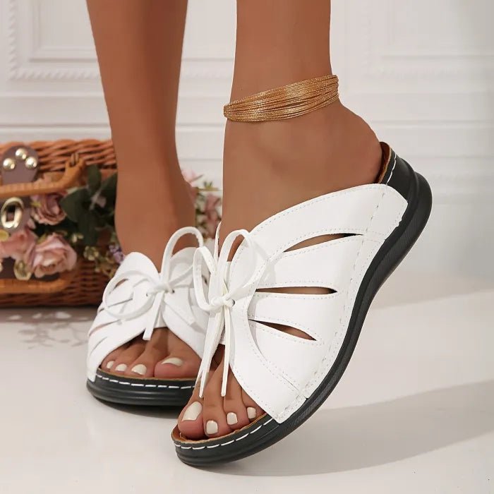 Vitalace Comfort-Support Lace-Up Sandals for All-Day Pressure Relief
