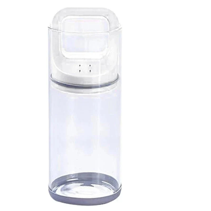 VITRAVA Transparent Glass Pantry Storage Jar To Preserve Freshness