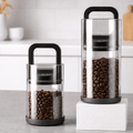 VITRAVA Transparent Glass Pantry Storage Jar To Preserve Freshness