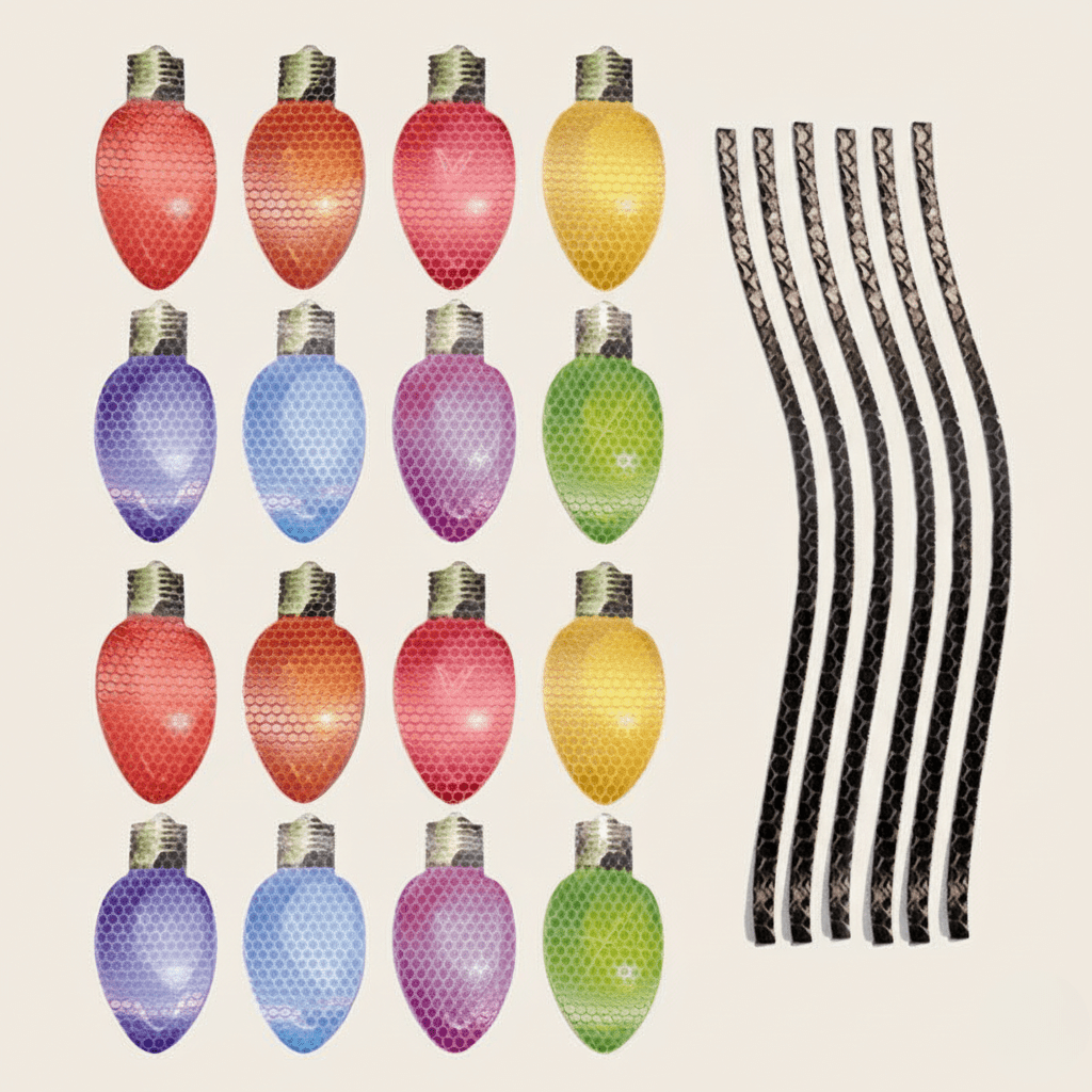 Vividora Magnetic Bulbs Reflective For Festive Decor