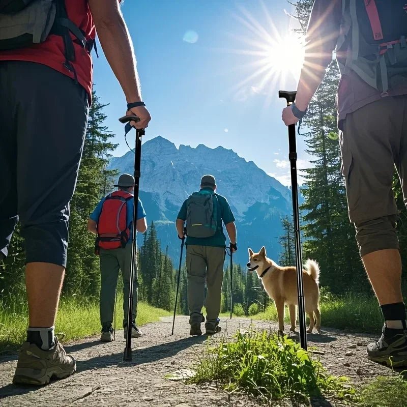 WALKFLEX Telescoping Walking Aid for Comfortable Hiking