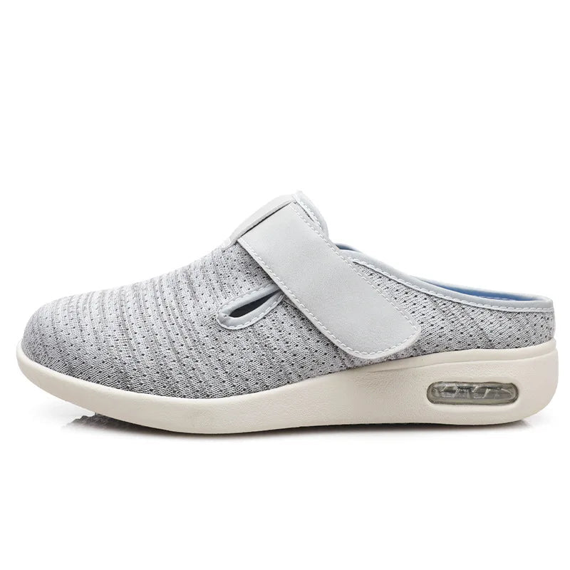 Walksure Orthopedic Slippers For Seniors With Adjustable Straps And Stability