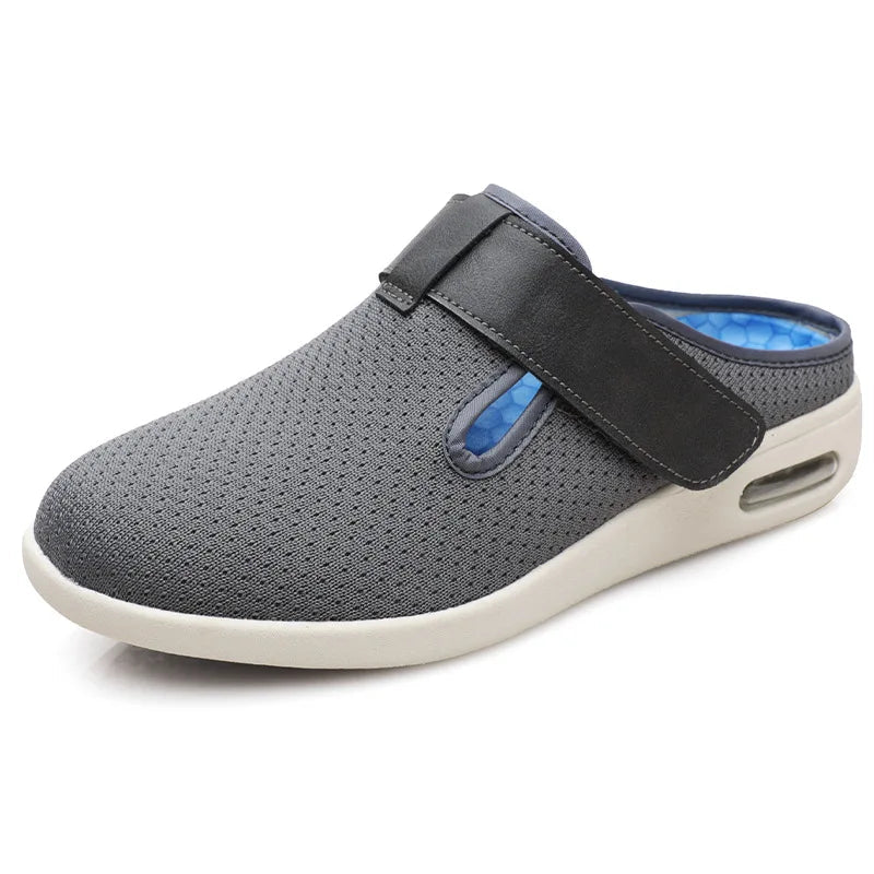 Walksure Orthopedic Slippers For Seniors With Adjustable Straps And Stability