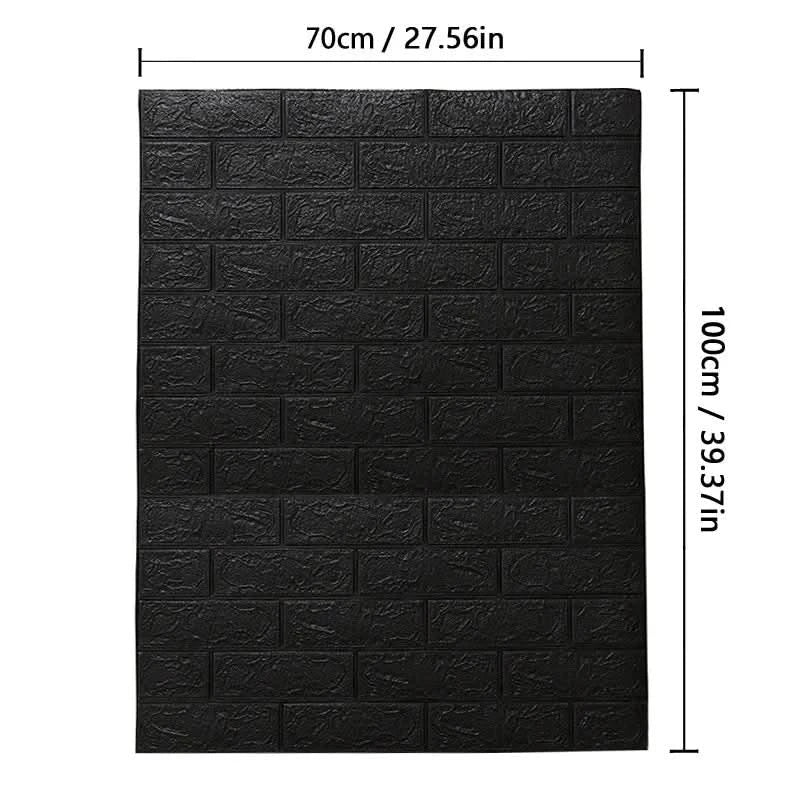 WALLFORM 3D Foam Brick Pattern Wall Covering For Interiors