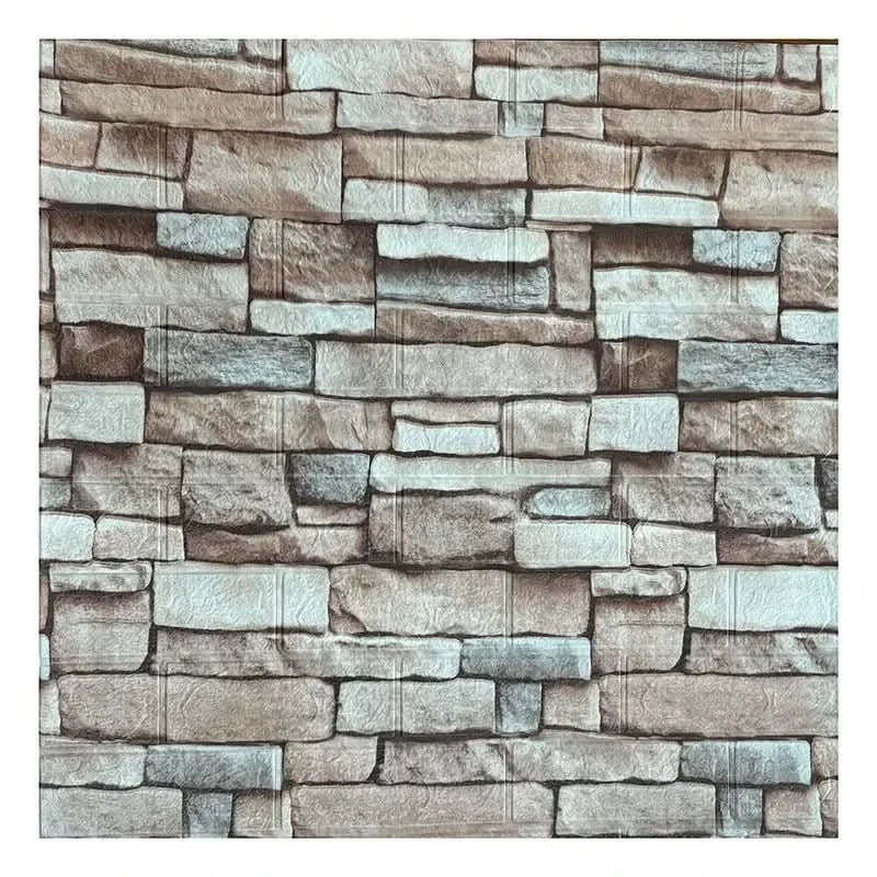 WALLFORM 3D Foam Brick Pattern Wall Covering For Interiors