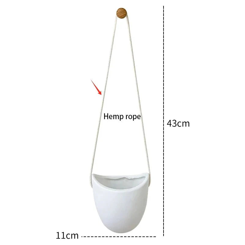 WALLORA Compact Green Wall Planter For Modern Decor