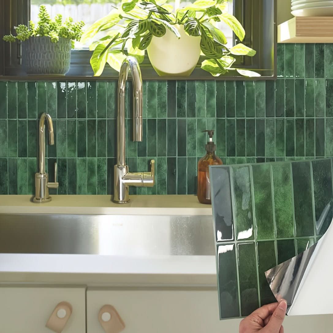 WALLSTYLE 3D Self Adhesive Wall Tiles For Modern Rooms