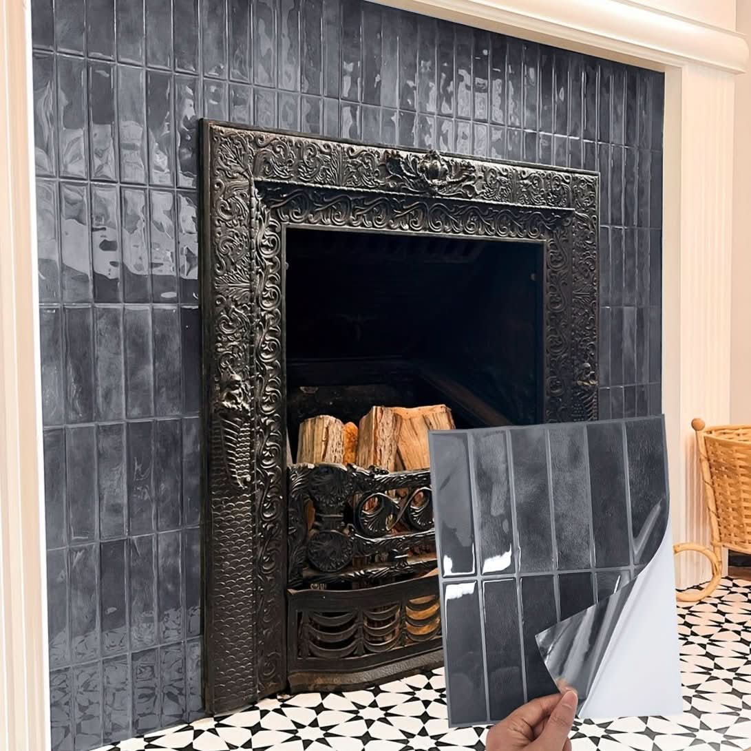 WALLSTYLE 3D Self Adhesive Wall Tiles For Modern Rooms